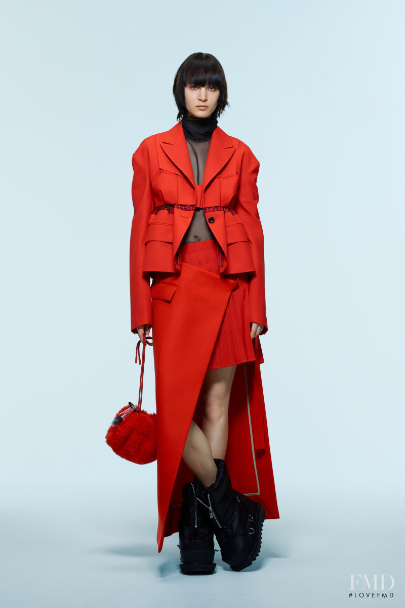 Sacai lookbook for Pre-Fall 2022