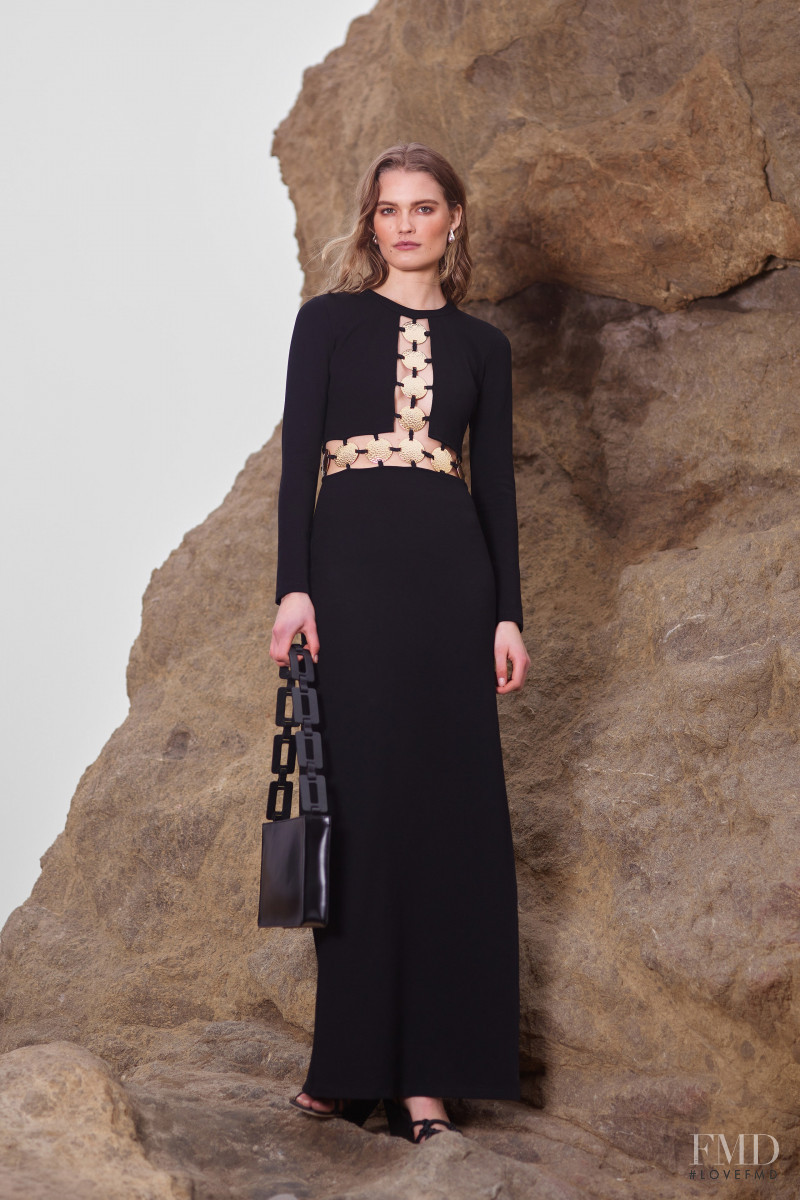 Elsemarie Riis featured in  the Staud lookbook for Pre-Fall 2022