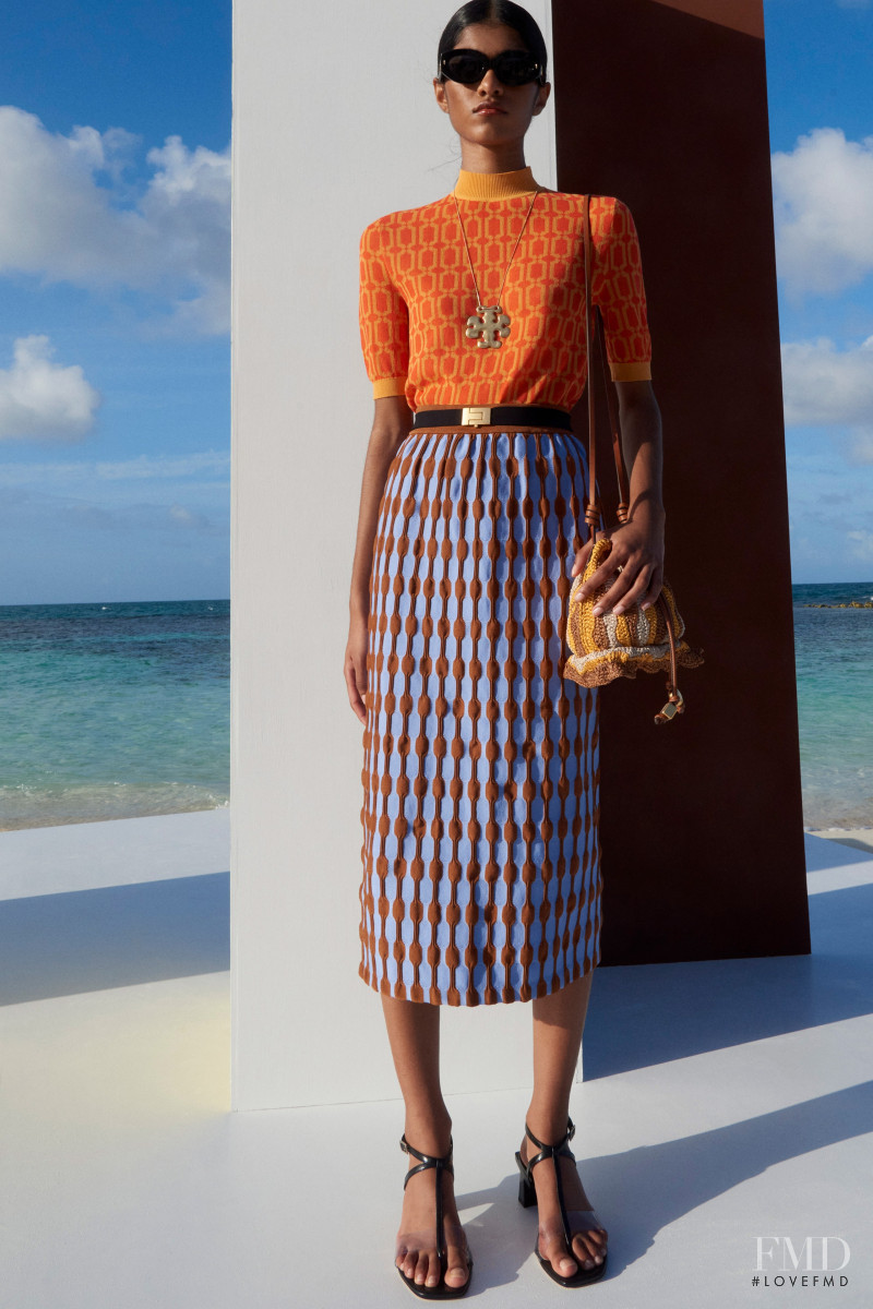 Tory Burch lookbook for Pre-Fall 2022