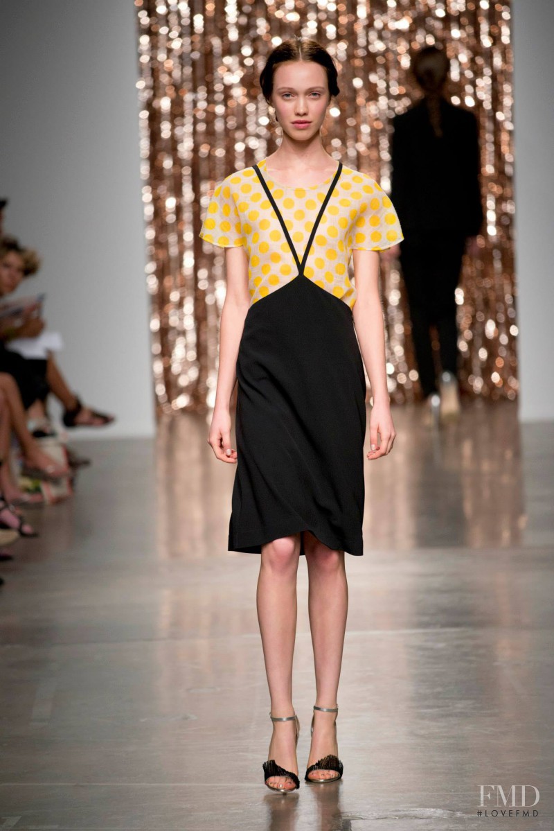 Haley Sutton featured in  the Tocca fashion show for Spring/Summer 2014