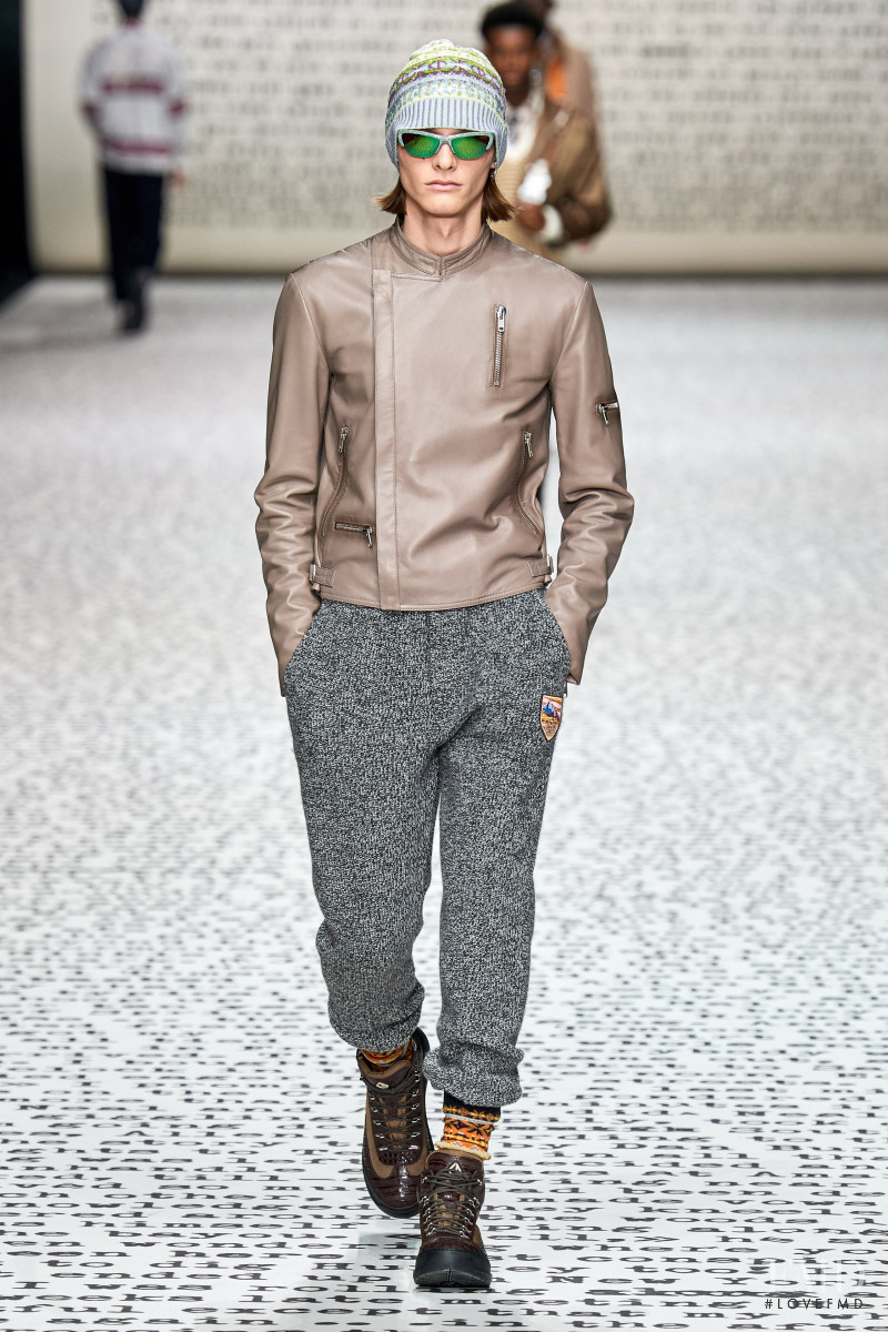 Teo Fortin featured in  the Dior Homme fashion show for Pre-Fall 2022