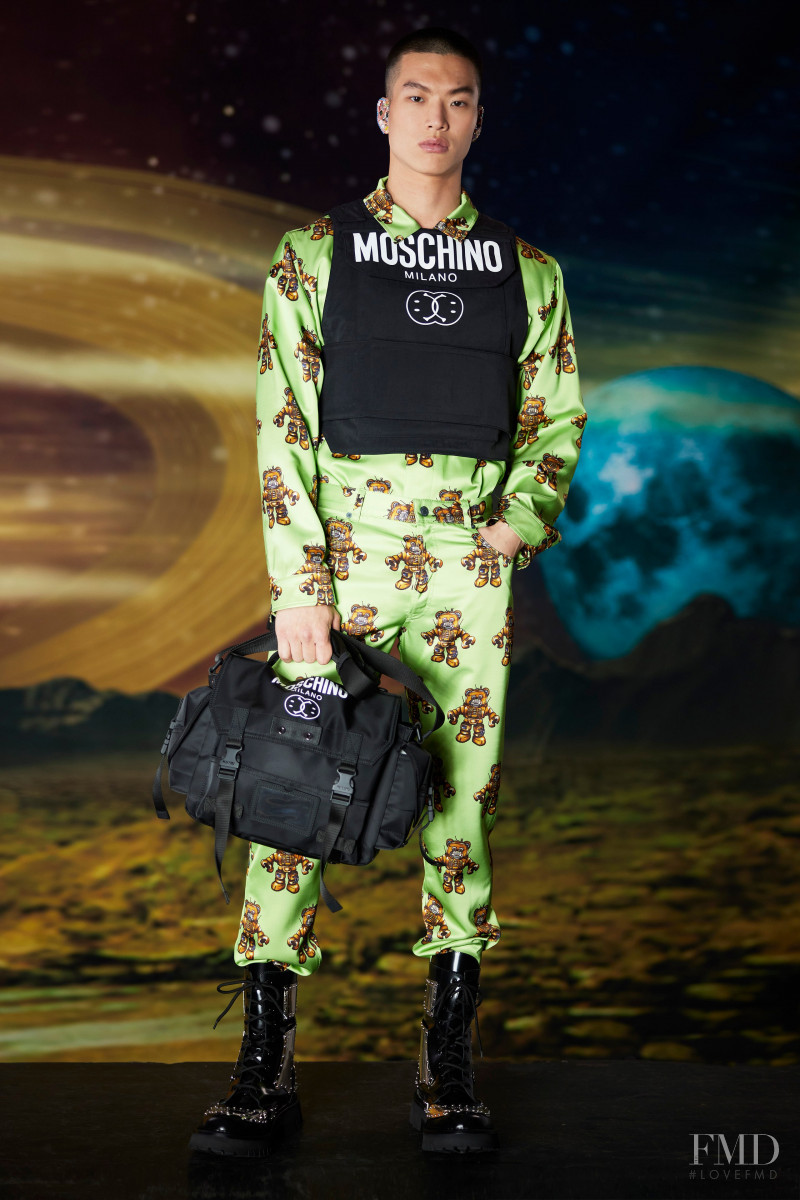 Moschino lookbook for Pre-Fall 2022