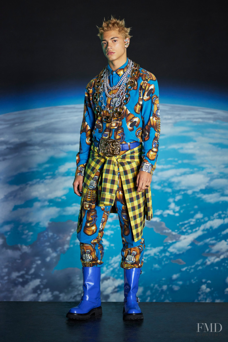 Moschino lookbook for Pre-Fall 2022