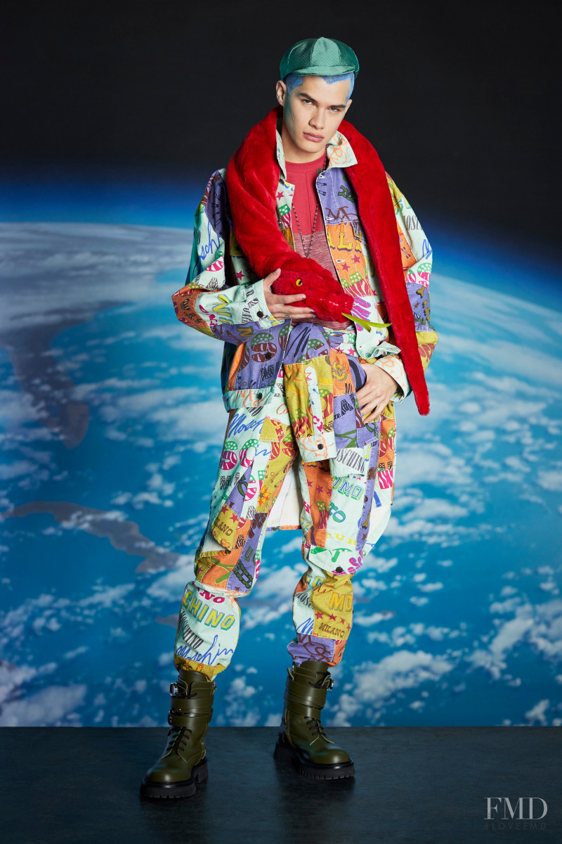 Moschino lookbook for Pre-Fall 2022