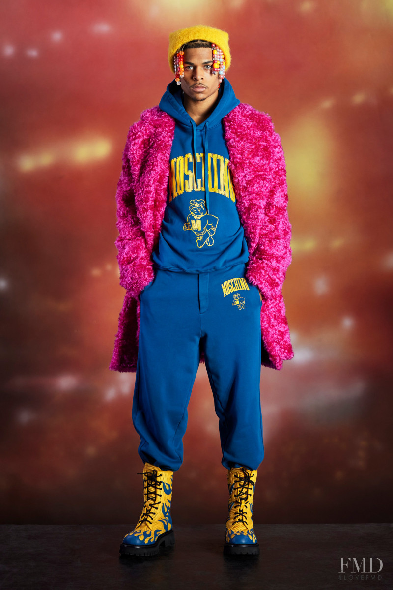 Moschino lookbook for Pre-Fall 2022