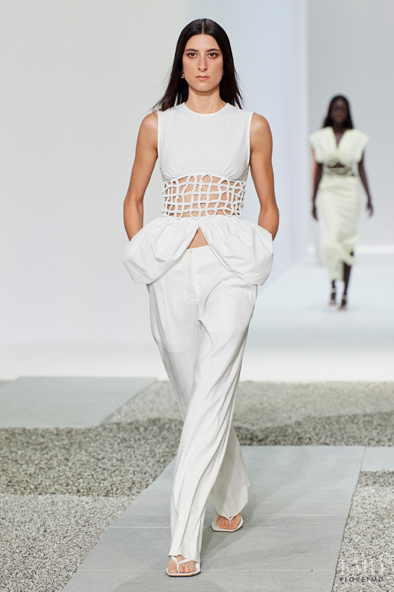 Christopher Esber fashion show for Resort 2022