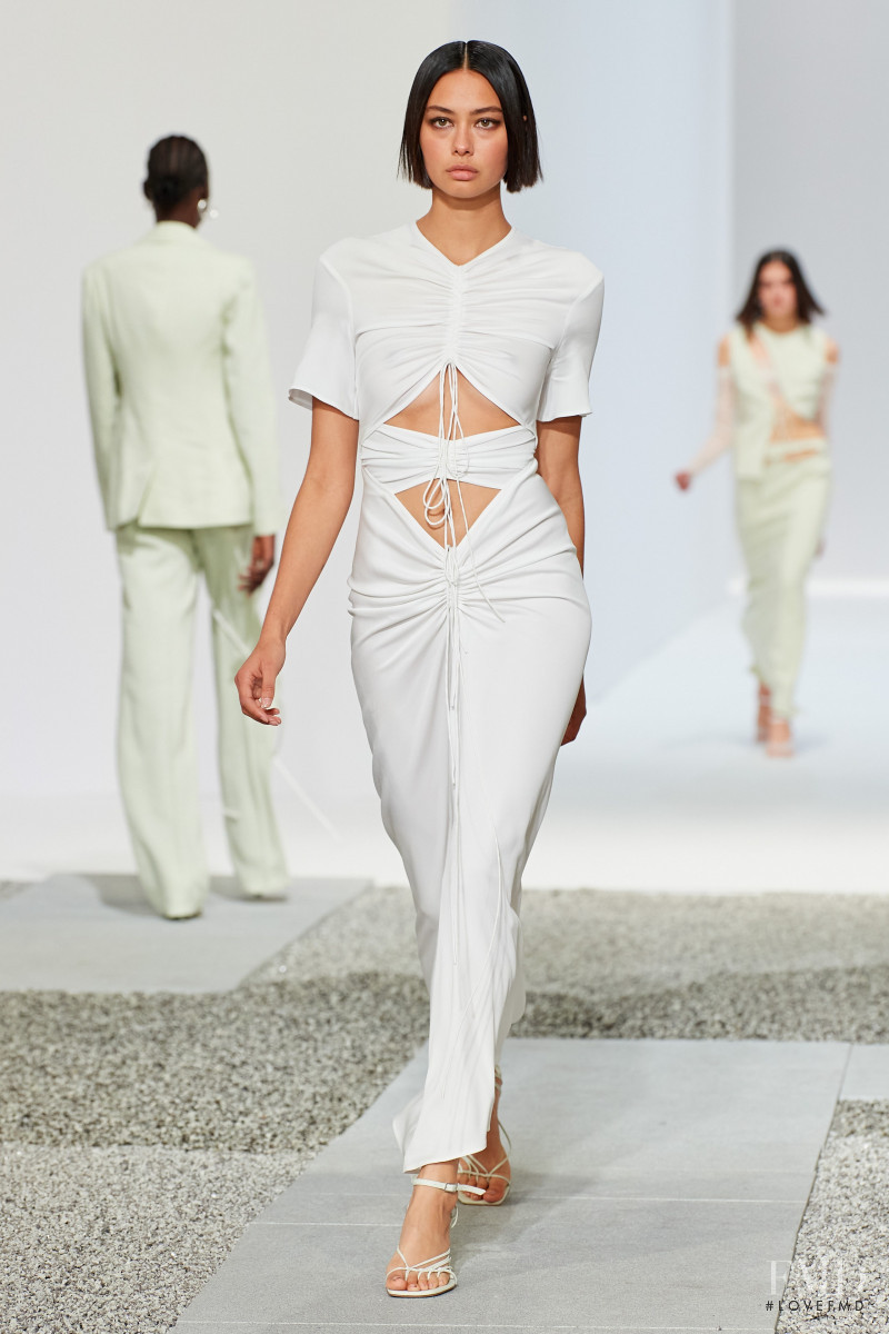 Christopher Esber fashion show for Resort 2022