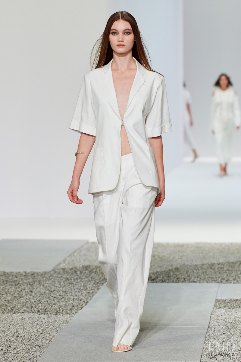 Christopher Esber fashion show for Resort 2022