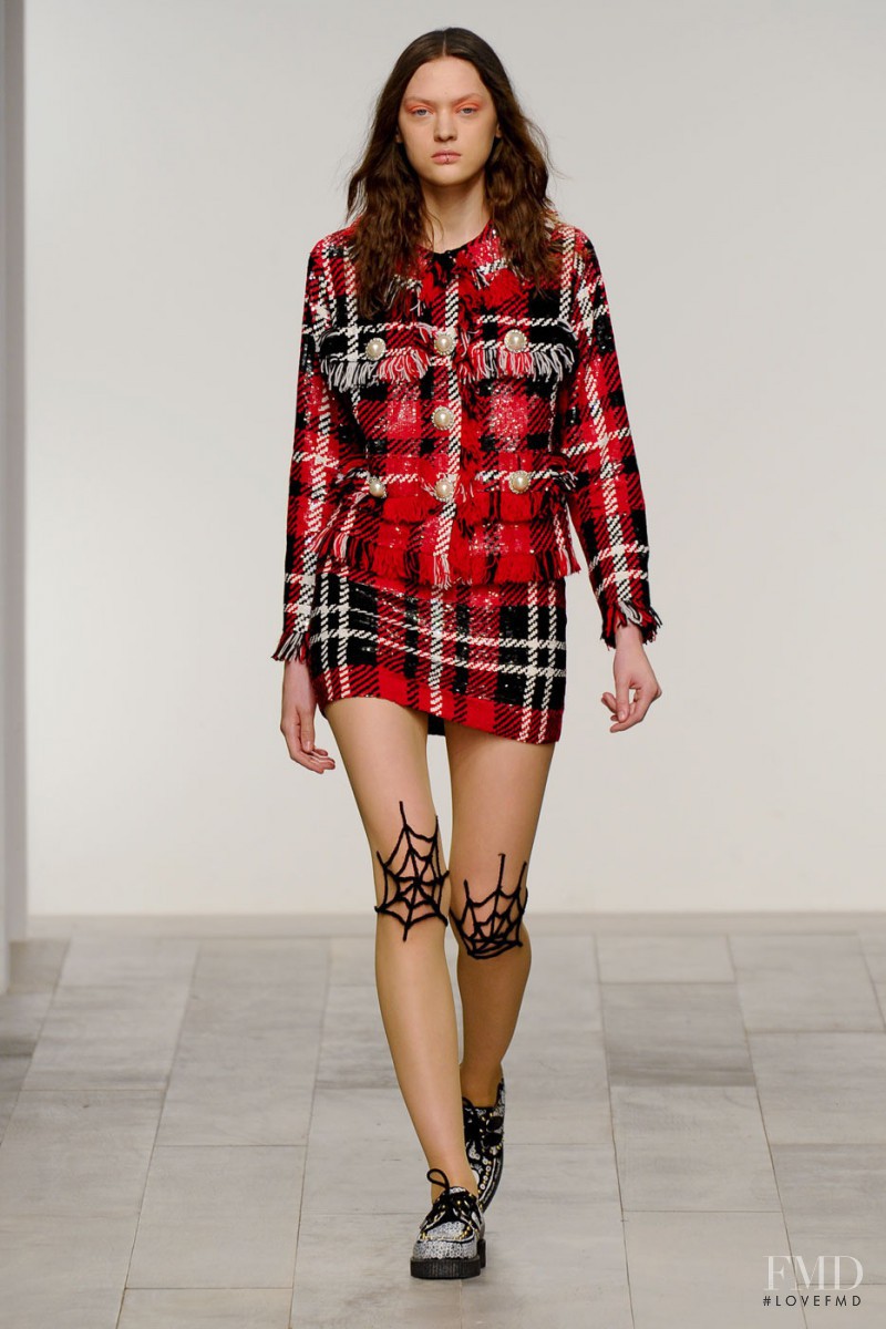 Svetlana Mukhina featured in  the Ashish fashion show for Autumn/Winter 2011