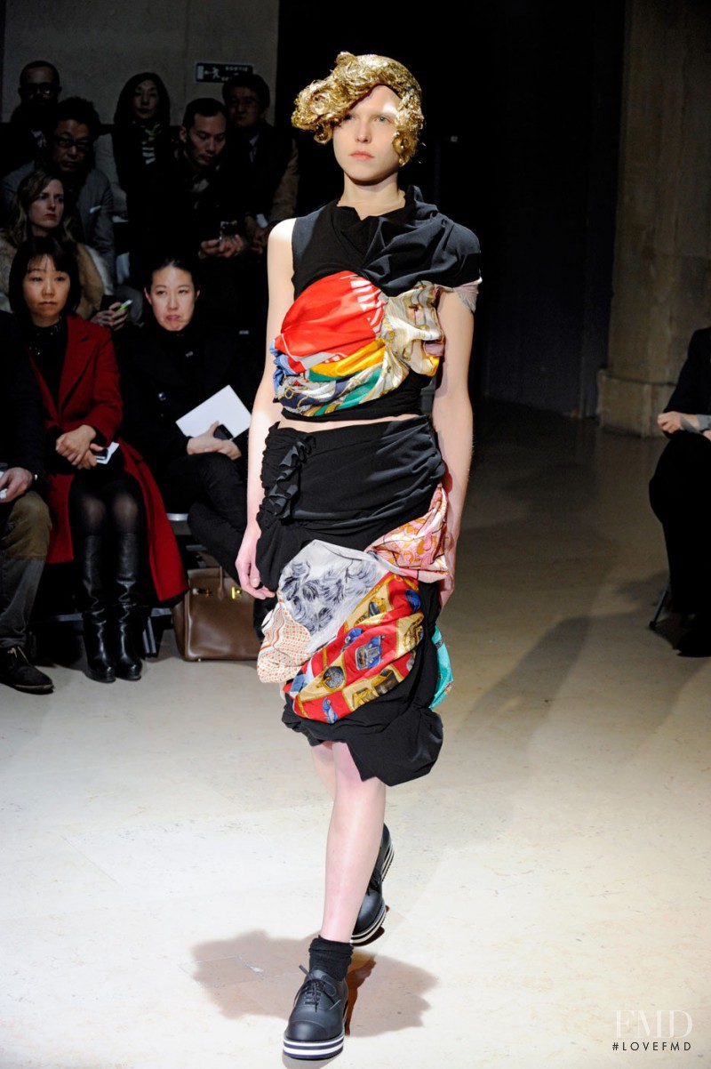 Kathleen Burbridge featured in  the Comme Des Garcons fashion show for Autumn/Winter 2011