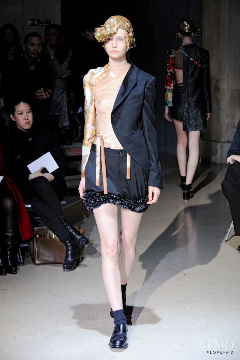 Isabella Lindblom featured in  the Comme Des Garcons fashion show for Autumn/Winter 2011