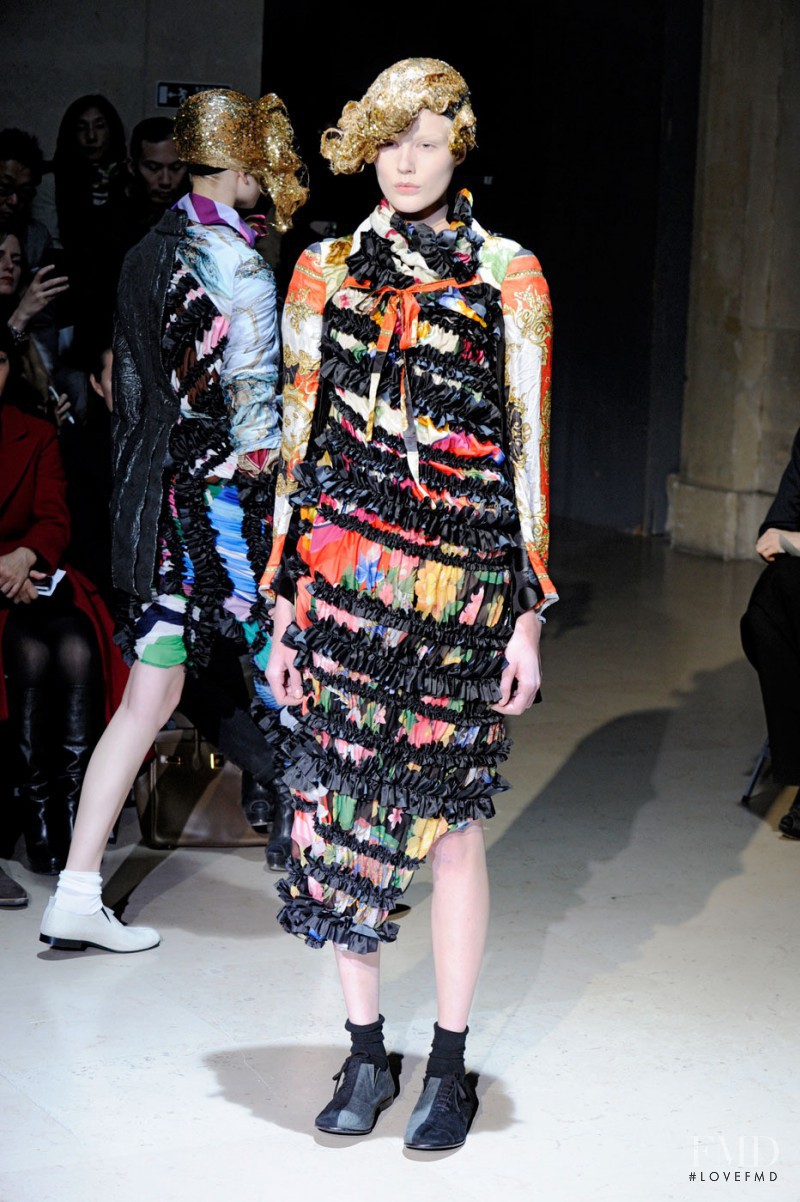 Agnes Karlsson featured in  the Comme Des Garcons fashion show for Autumn/Winter 2011