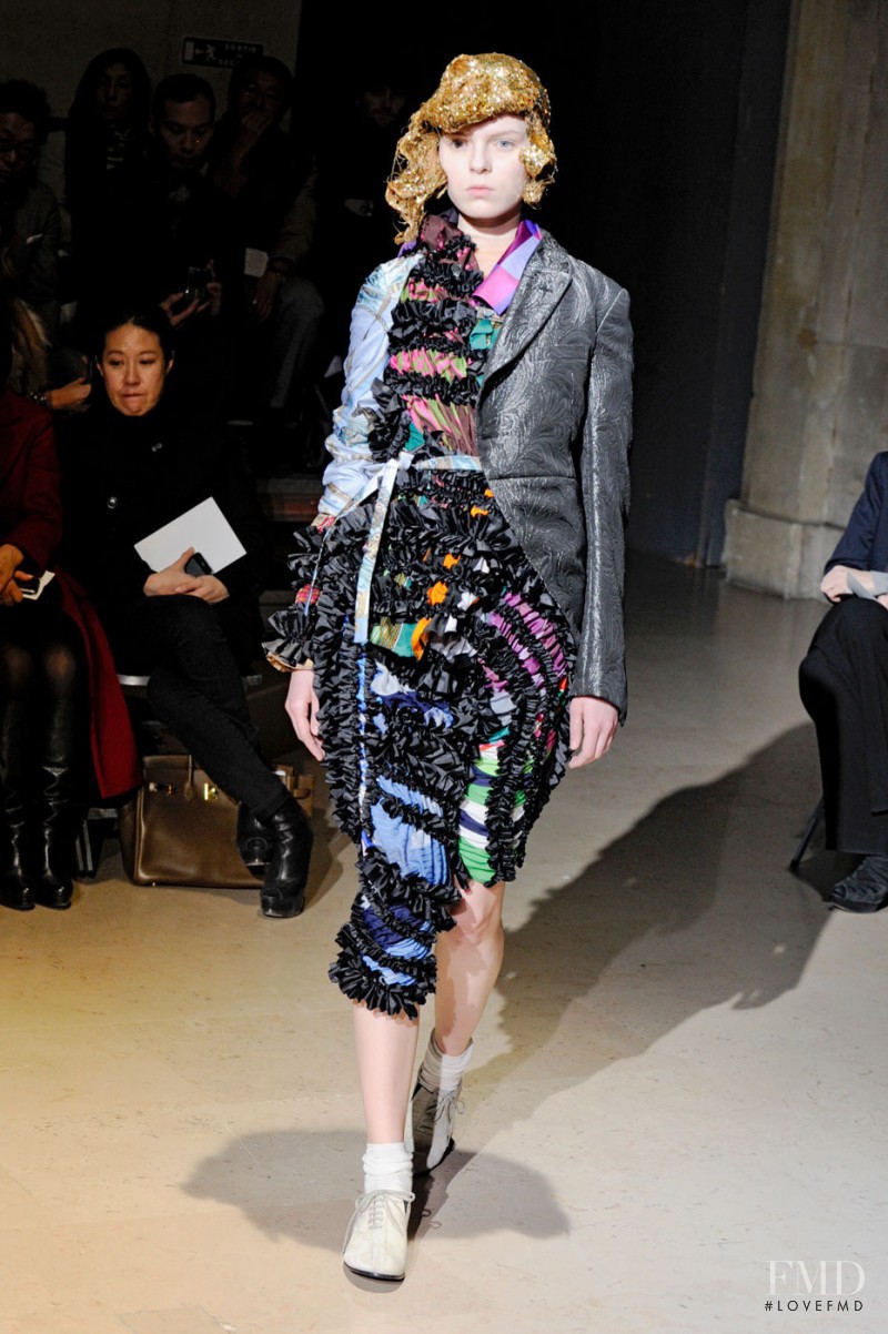 Kate Kosushkina featured in  the Comme Des Garcons fashion show for Autumn/Winter 2011