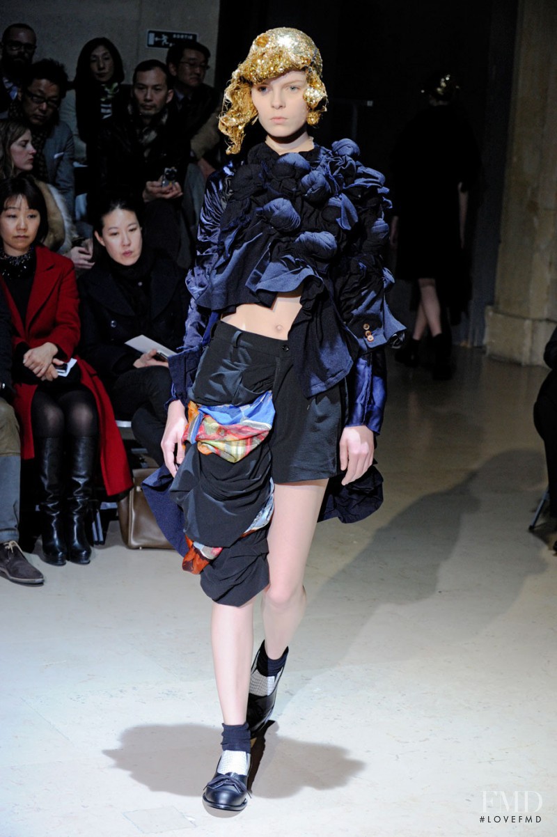 Kate Kosushkina featured in  the Comme Des Garcons fashion show for Autumn/Winter 2011