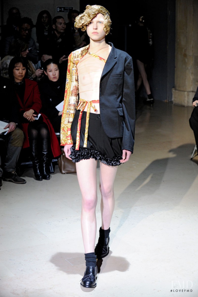 Kathleen Burbridge featured in  the Comme Des Garcons fashion show for Autumn/Winter 2011