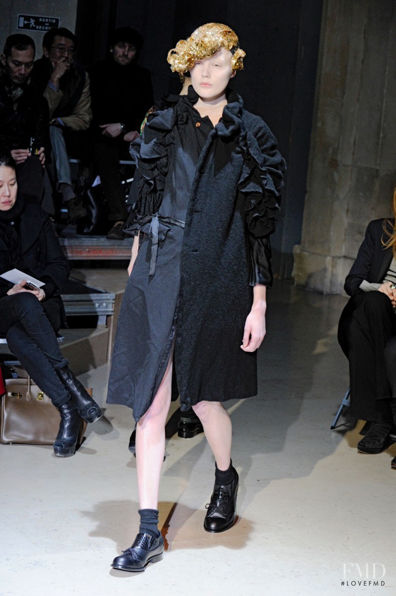 Agnes Karlsson featured in  the Comme Des Garcons fashion show for Autumn/Winter 2011