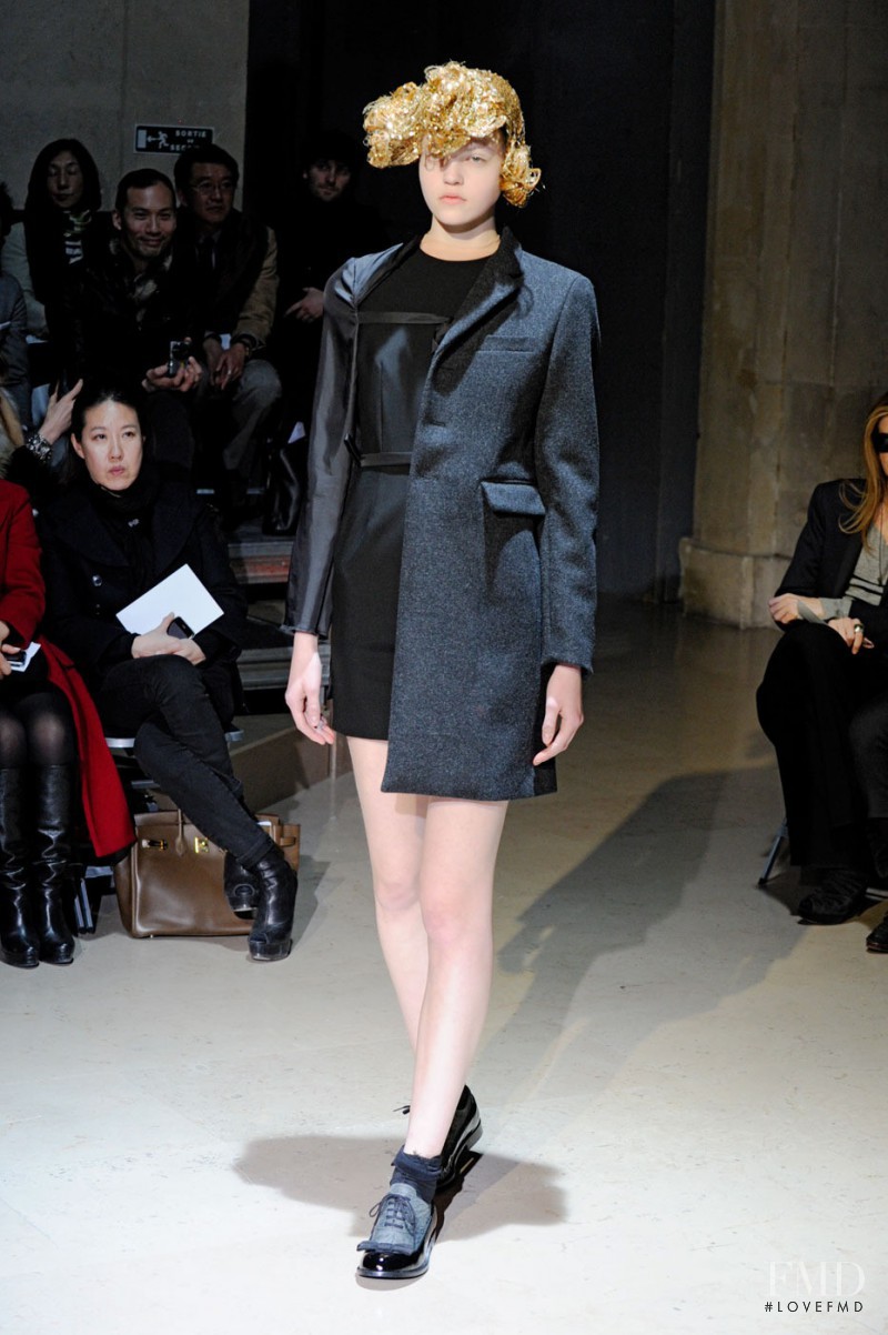 Lisa Bommerson featured in  the Comme Des Garcons fashion show for Autumn/Winter 2011