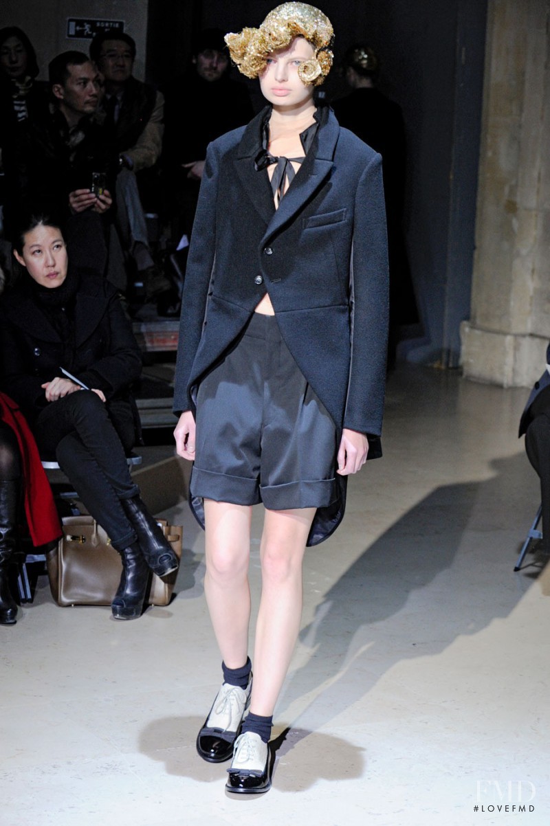 Eugenia Sizanyuk featured in  the Comme Des Garcons fashion show for Autumn/Winter 2011