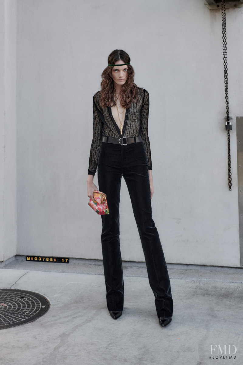 Saint Laurent lookbook for Resort 2022