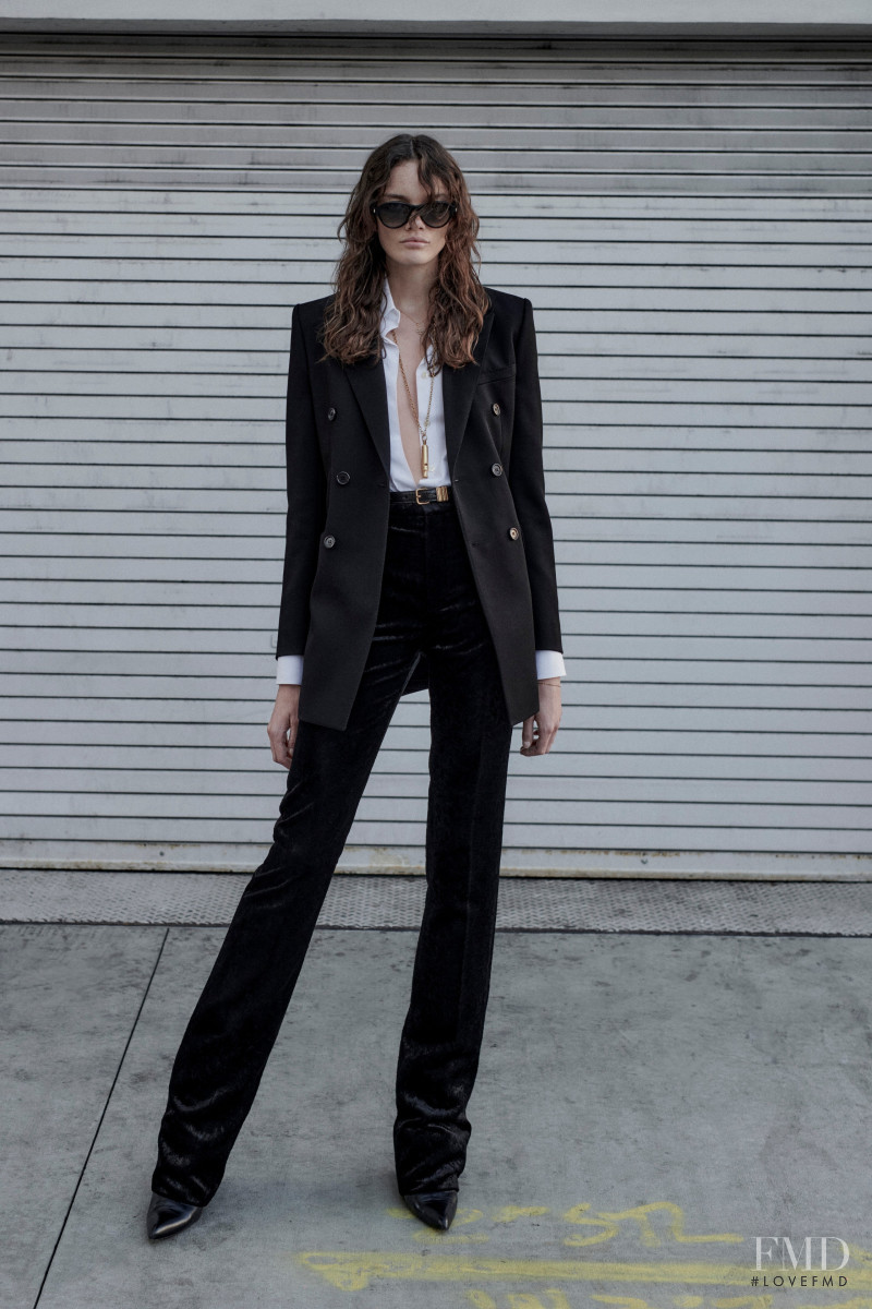 Saint Laurent lookbook for Resort 2022