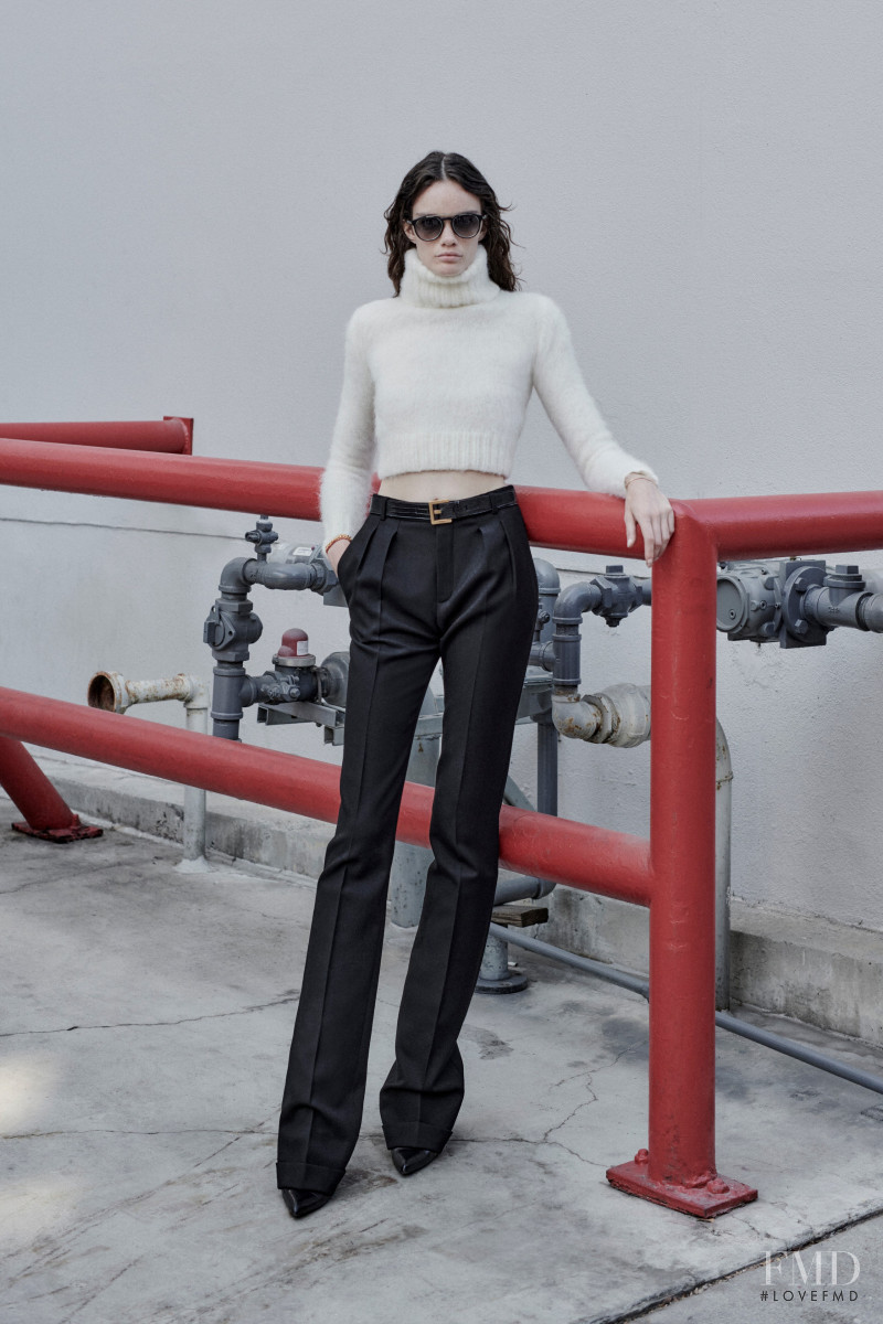 Saint Laurent lookbook for Resort 2022