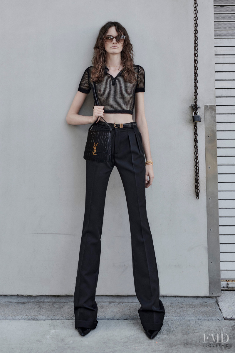 Saint Laurent lookbook for Resort 2022