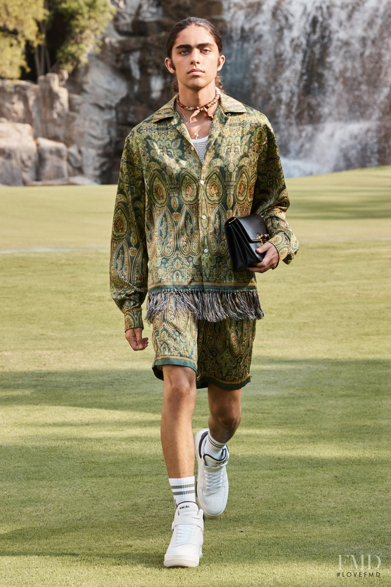 Amiri fashion show for Spring/Summer 2022