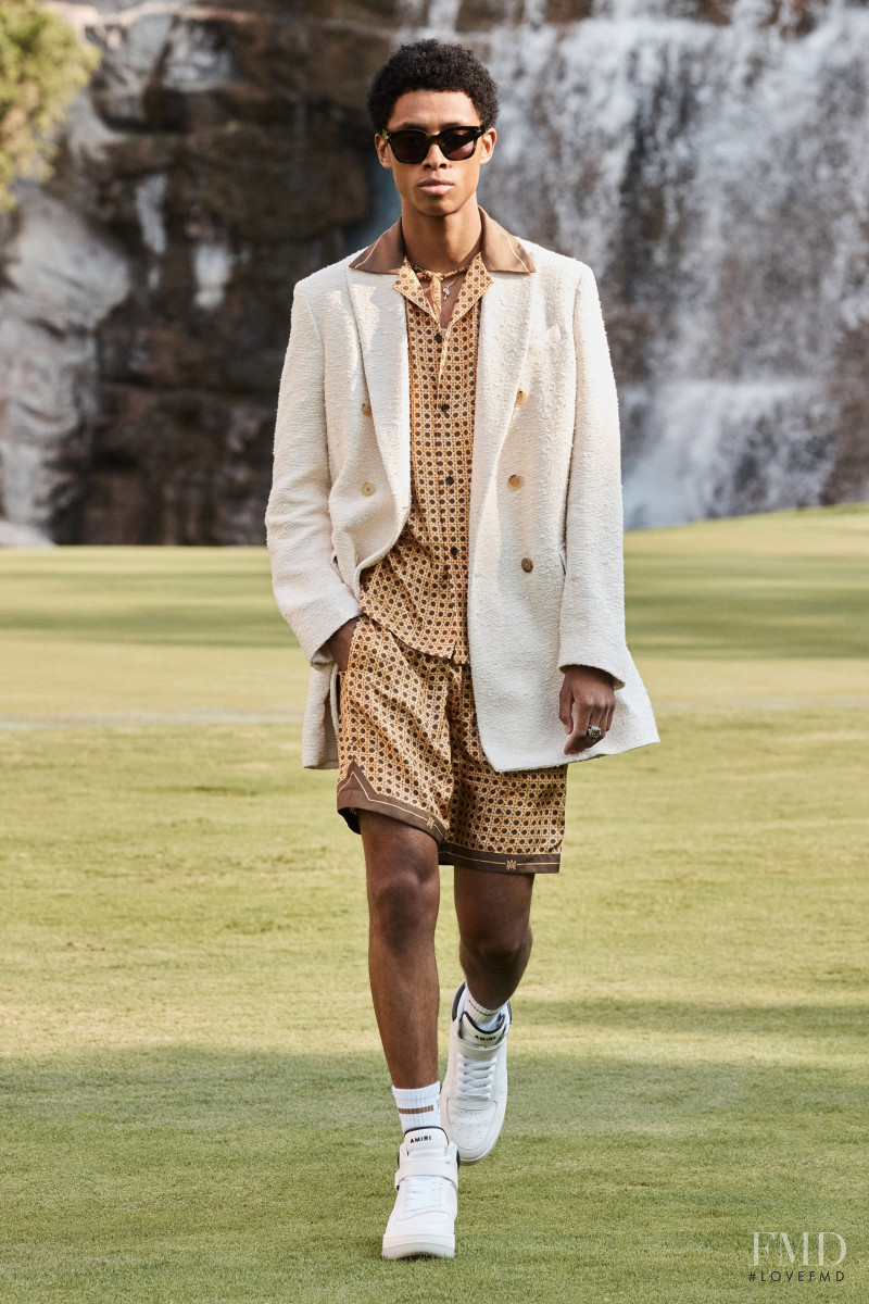 Amiri fashion show for Spring/Summer 2022