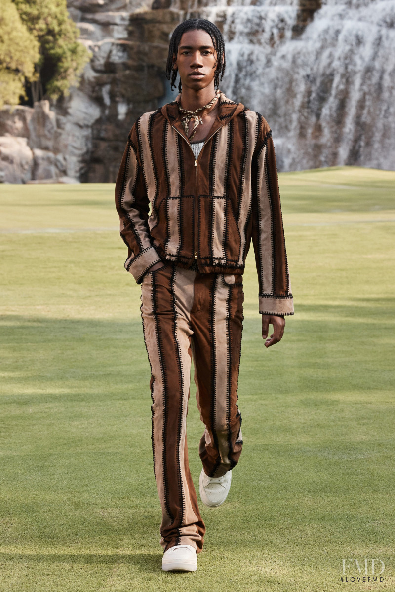 Amiri fashion show for Spring/Summer 2022