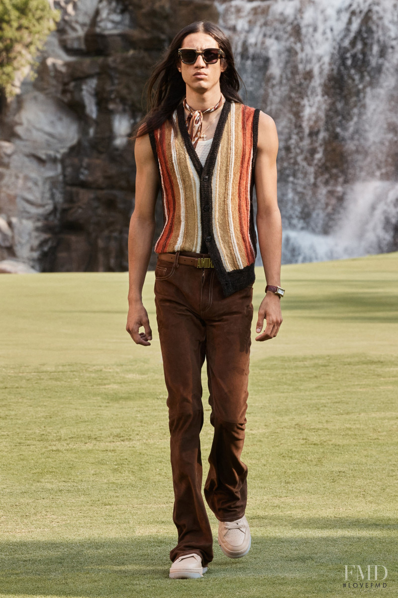 Amiri fashion show for Spring/Summer 2022