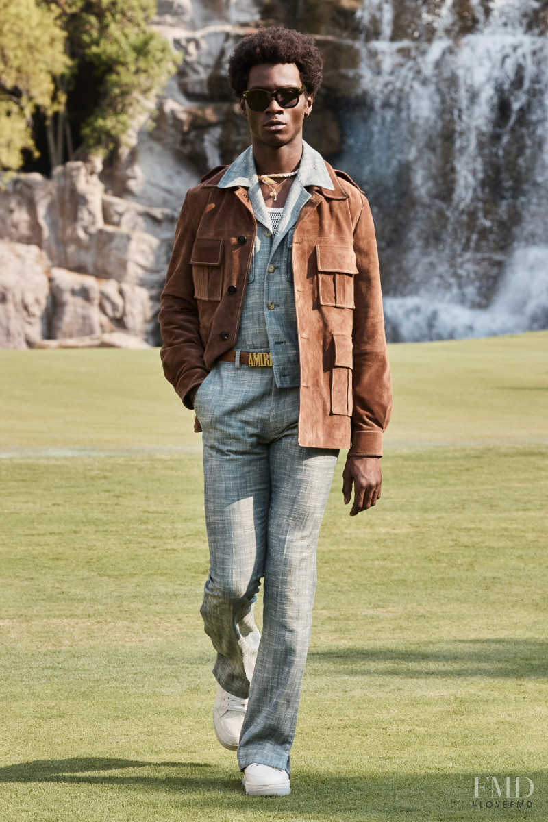 Amiri fashion show for Spring/Summer 2022