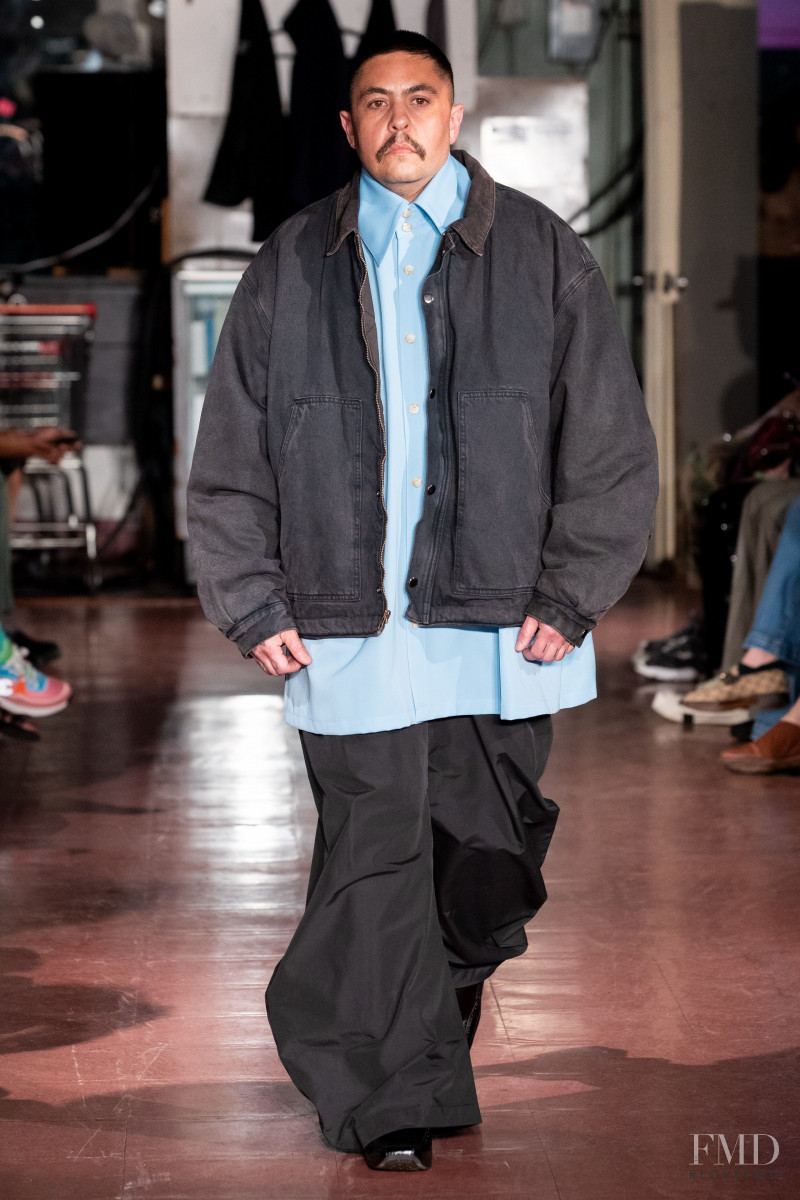 Willy Chavarria fashion show for Spring/Summer 2022