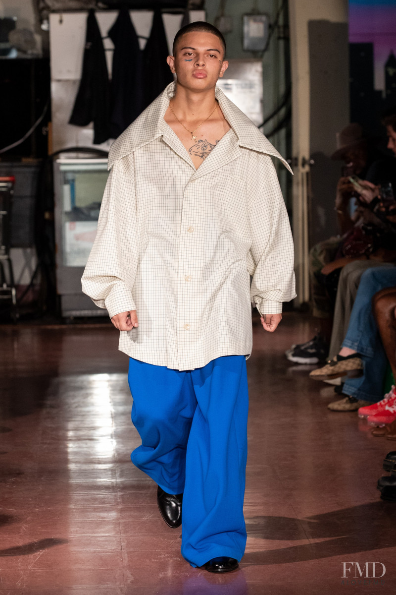 Willy Chavarria fashion show for Spring/Summer 2022