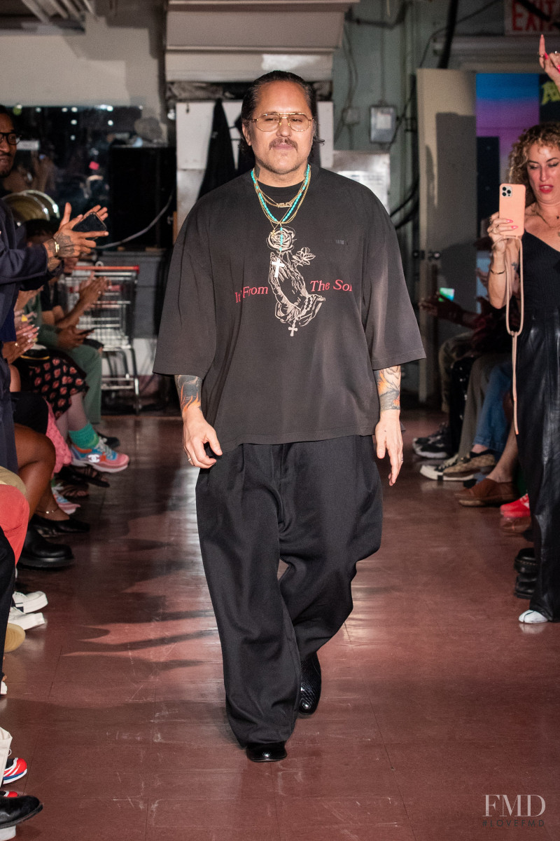 Willy Chavarria fashion show for Spring/Summer 2022