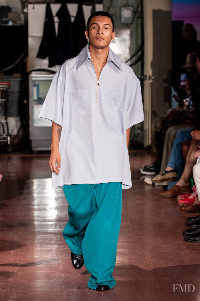 Willy Chavarria fashion show for Spring/Summer 2022