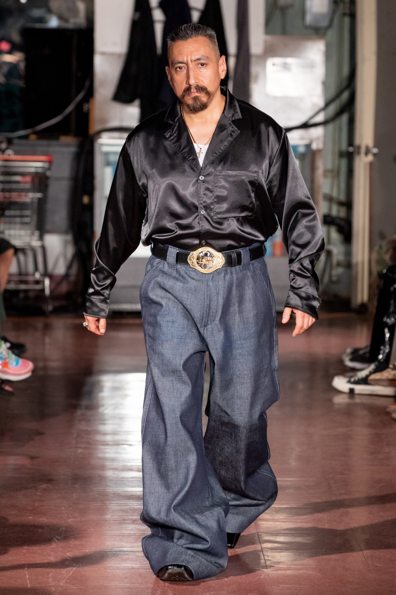 Willy Chavarria fashion show for Spring/Summer 2022