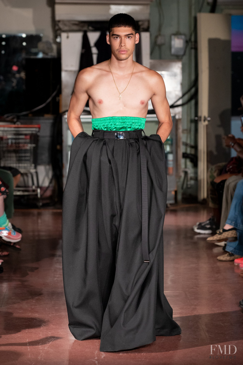 Willy Chavarria fashion show for Spring/Summer 2022