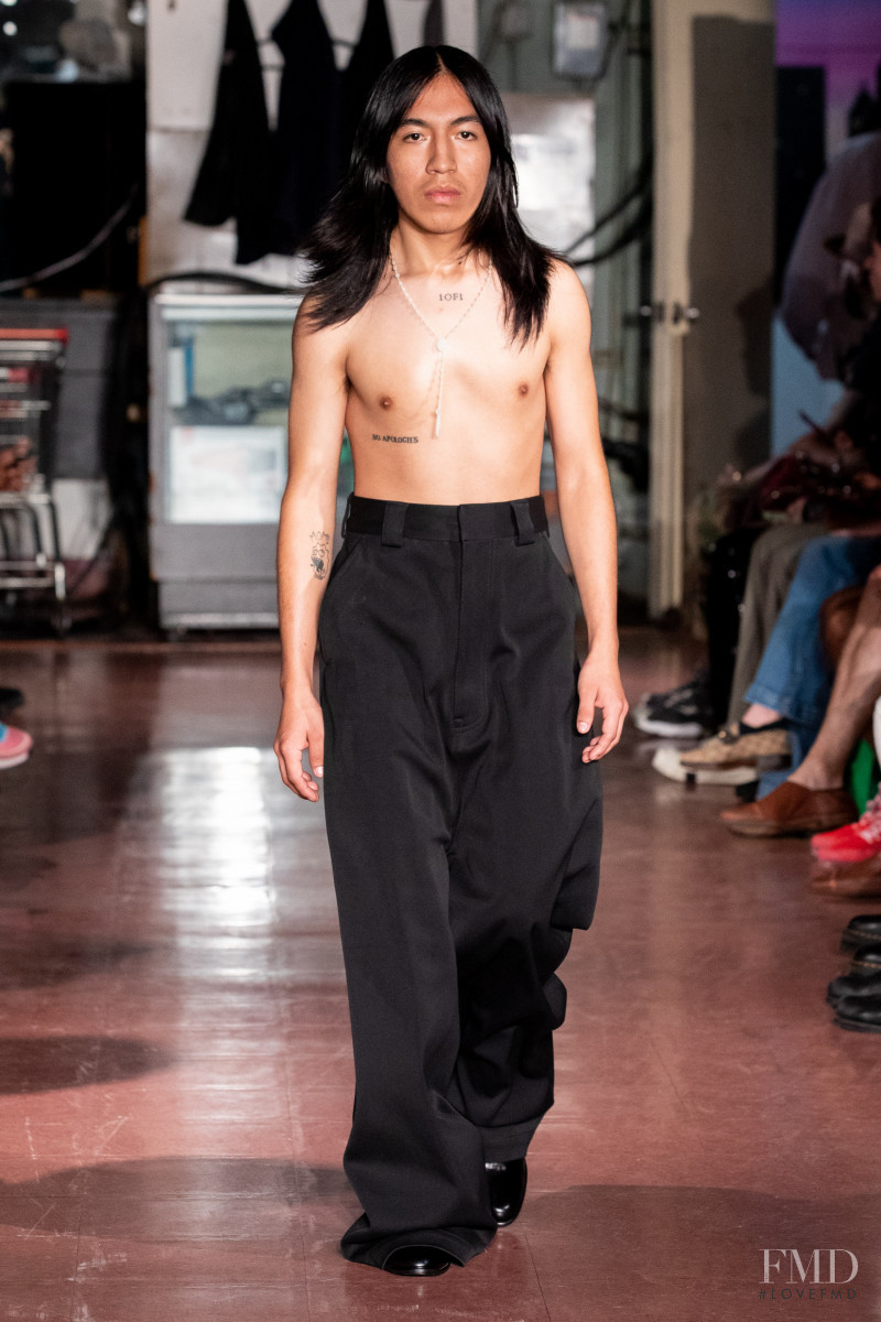 Willy Chavarria fashion show for Spring/Summer 2022