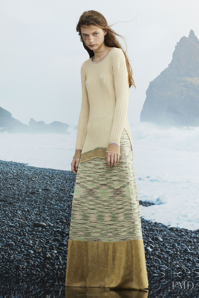 Louisa Roehr featured in  the M Missoni lookbook for Spring/Summer 2019