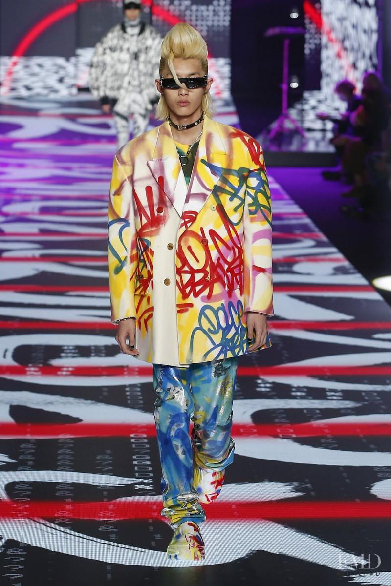 Solha Park featured in  the Dolce & Gabbana fashion show for Autumn/Winter 2022