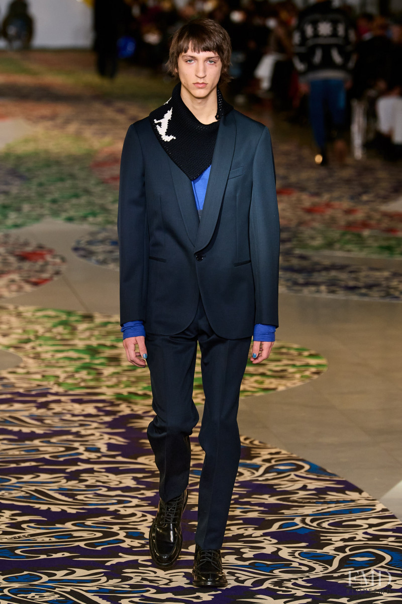 Saul Symon featured in  the Etro fashion show for Autumn/Winter 2022