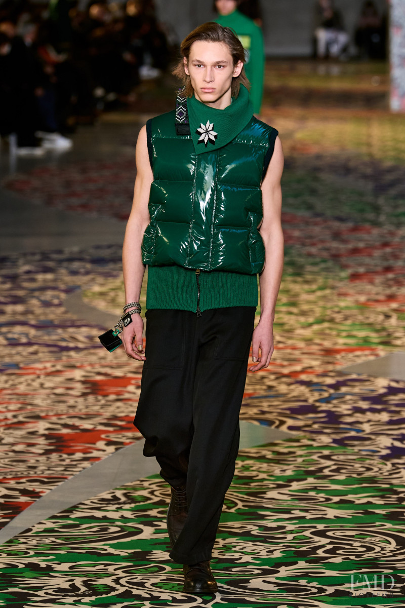 Alois Cotti featured in  the Etro fashion show for Autumn/Winter 2022