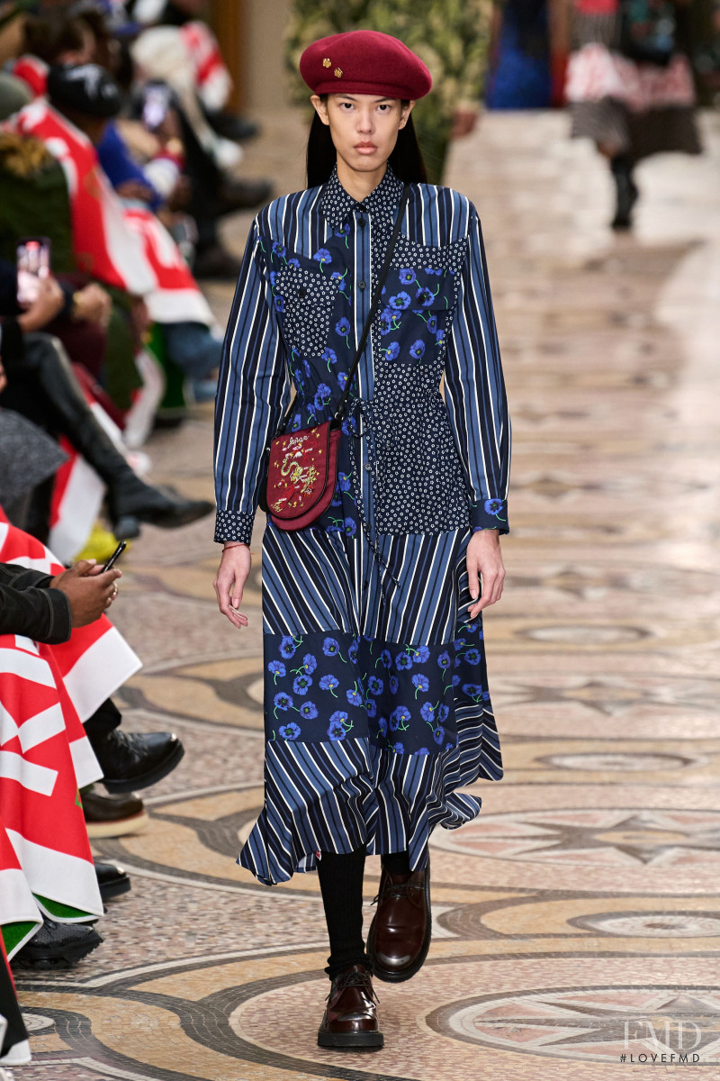 Seng Khan featured in  the Kenzo fashion show for Autumn/Winter 2022