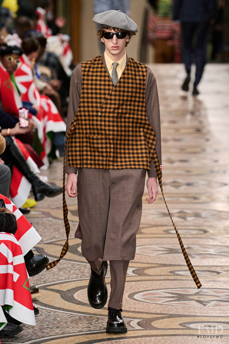 Jaume Marti featured in  the Kenzo fashion show for Autumn/Winter 2022