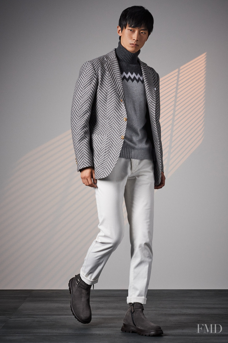 Kiton lookbook for Autumn/Winter 2022