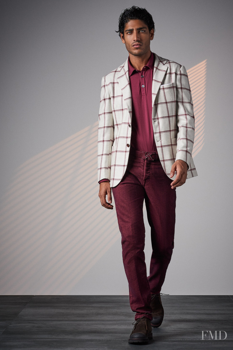 Kiton lookbook for Autumn/Winter 2022