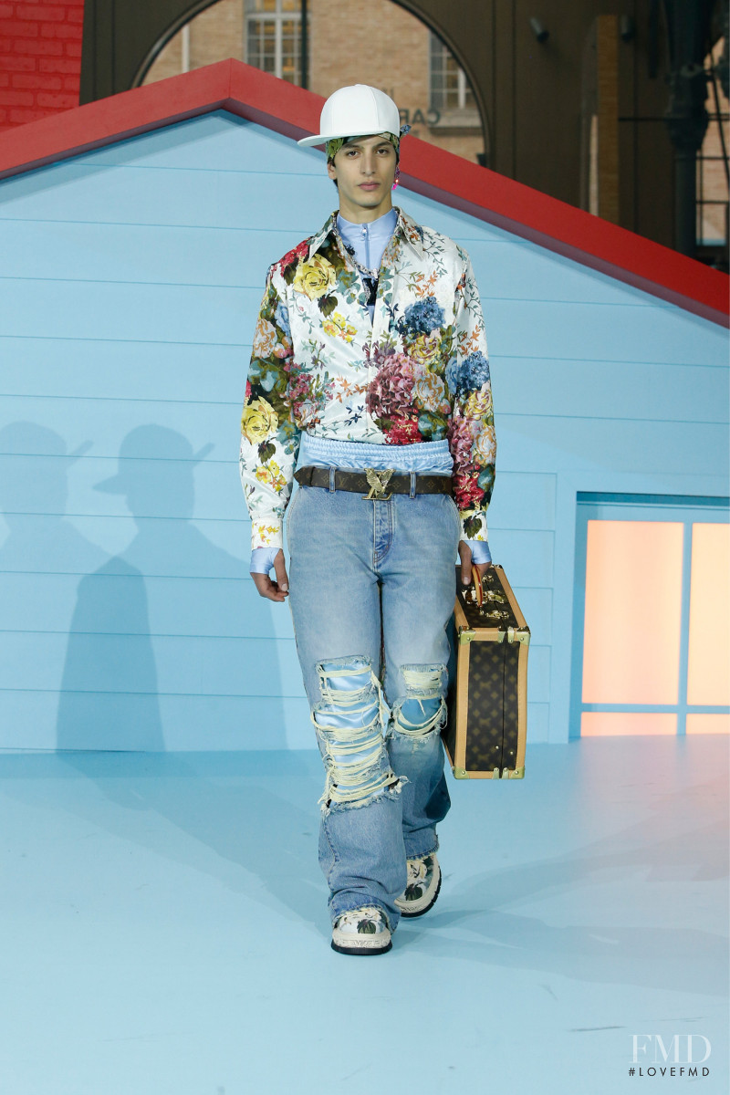 Jaume Marti featured in  the Louis Vuitton fashion show for Autumn/Winter 2022