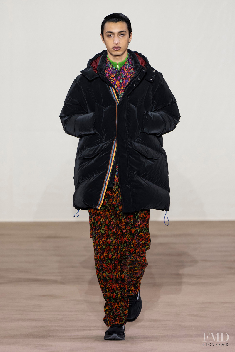 Anass Bouazzaoui featured in  the Paul Smith fashion show for Autumn/Winter 2022