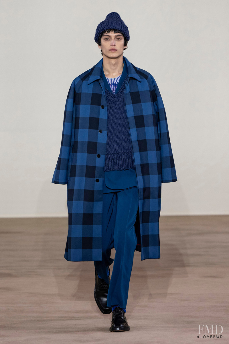 Dries Haseldonckx featured in  the Paul Smith fashion show for Autumn/Winter 2022