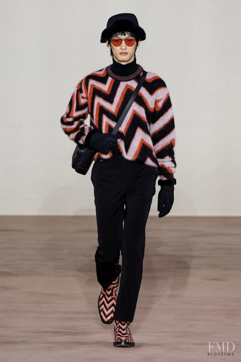 Seungchan Lee featured in  the Paul Smith fashion show for Autumn/Winter 2022